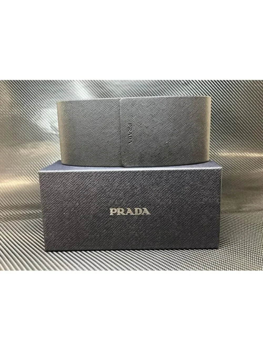 New PRADA Men  Black Sunglasses  52- 20- 140